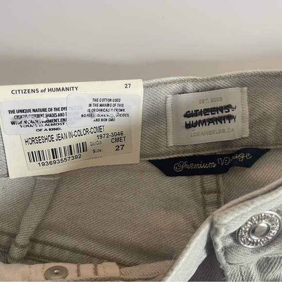 New! Citizens of Humanity horseshoe jeans Comet nwt 20484 - Picture 7 of 13